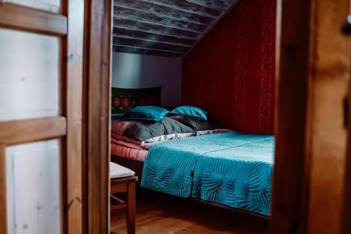 Chata Drewniana Stefanowka Slemien Bagian luar foto