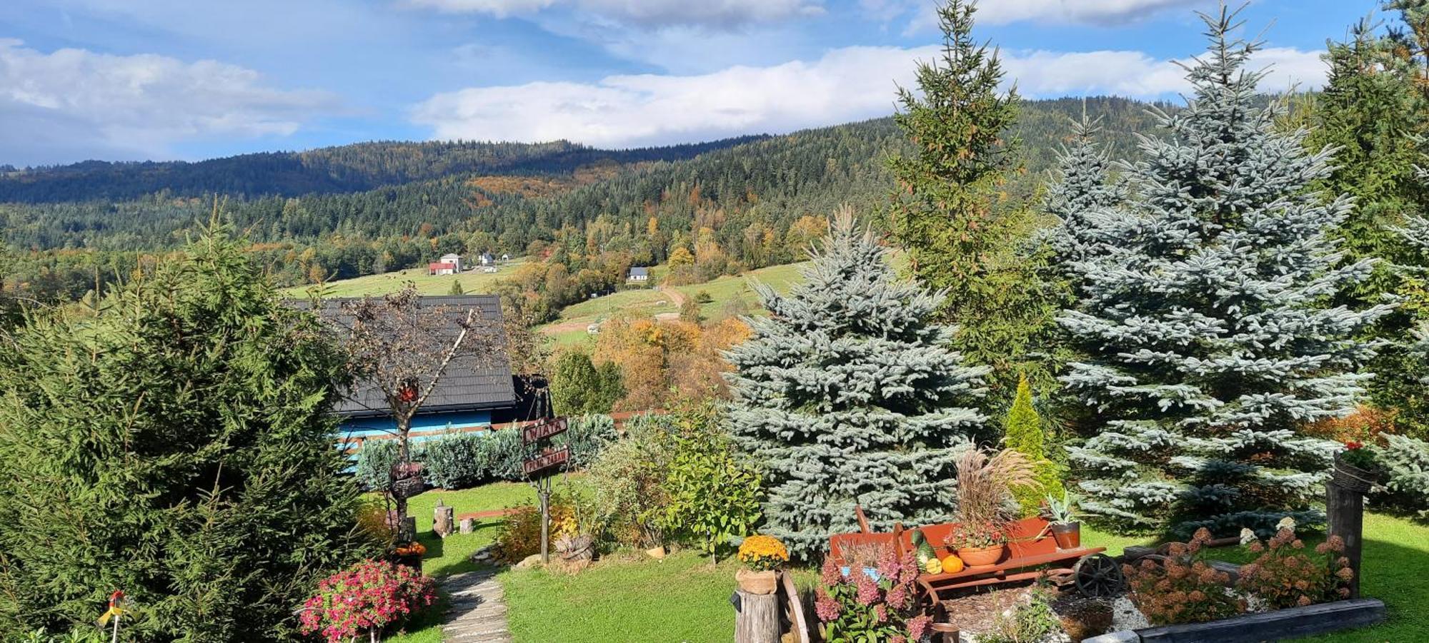 Chata Drewniana Stefanowka Slemien Bagian luar foto