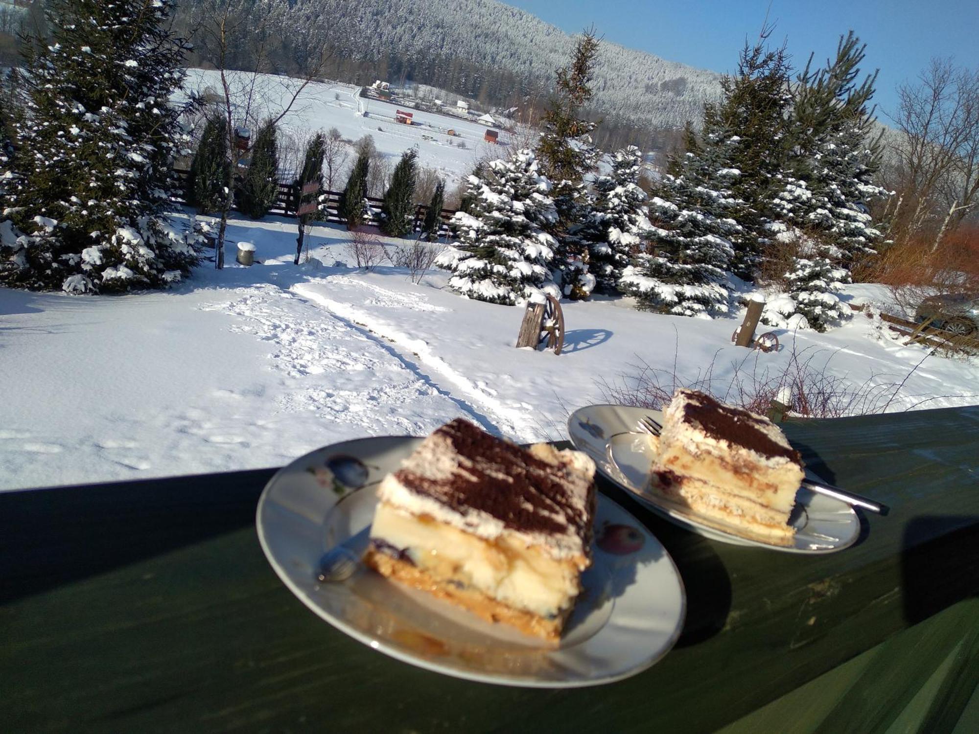 Chata Drewniana Stefanowka Slemien Ruang foto