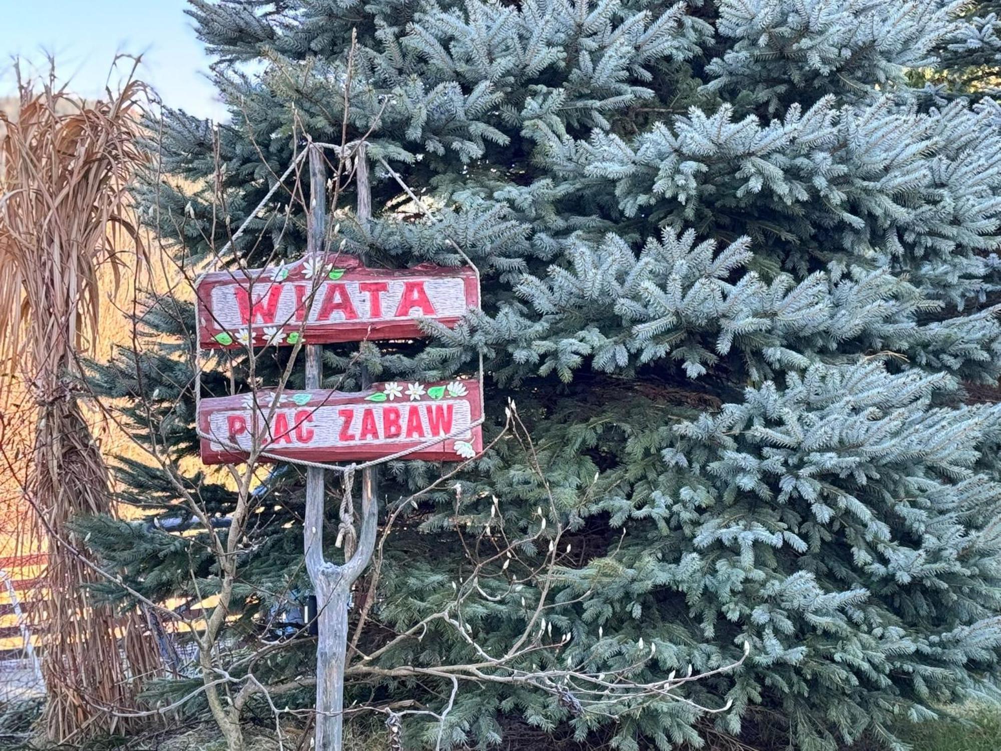 Chata Drewniana Stefanowka Slemien Bagian luar foto